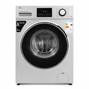ماشین لباسشویی جی پلاس GWM-J8250 ظرفیت 8 کیلوگرم | سیلور